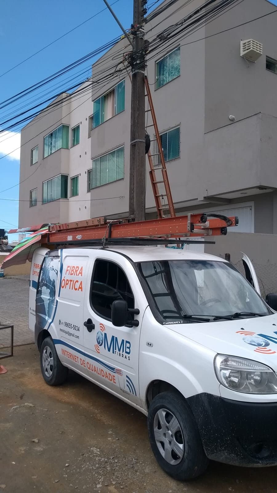 Frota MMB Telecom — operação de campo